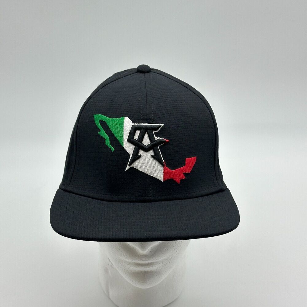 Canelo Alvarez x Under Armour Hat Cap Snap Back Black Embroidered Logo Boxing